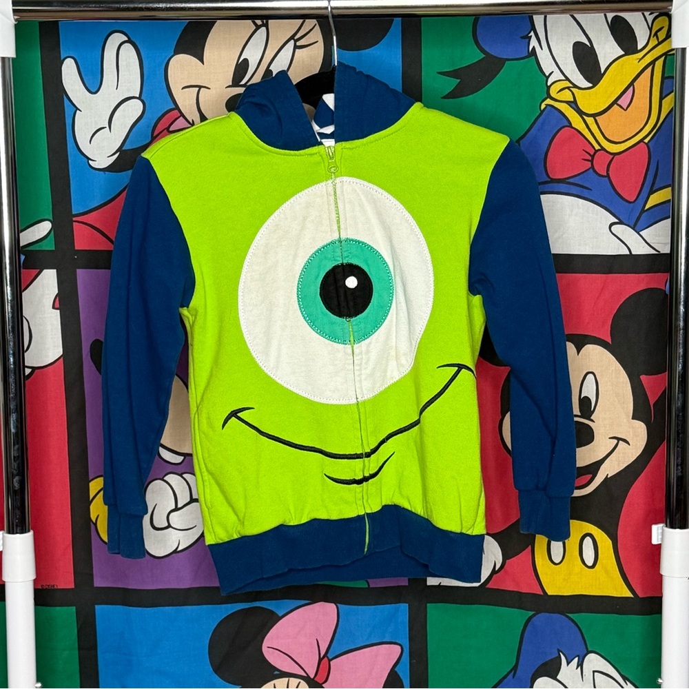 Disney Monsters University Mike Wazowski Boys Hooded Jacket